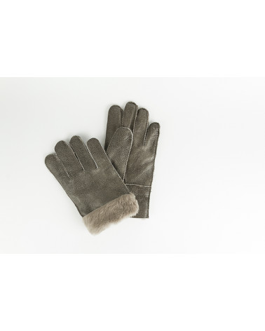 guantes de piel